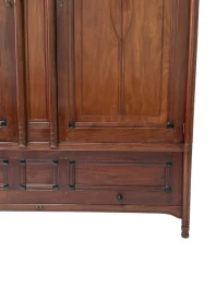 Arts & Crafts Armoire or Wardrobe by Jac. van den Bosch for 't Binnenhuis, 1910